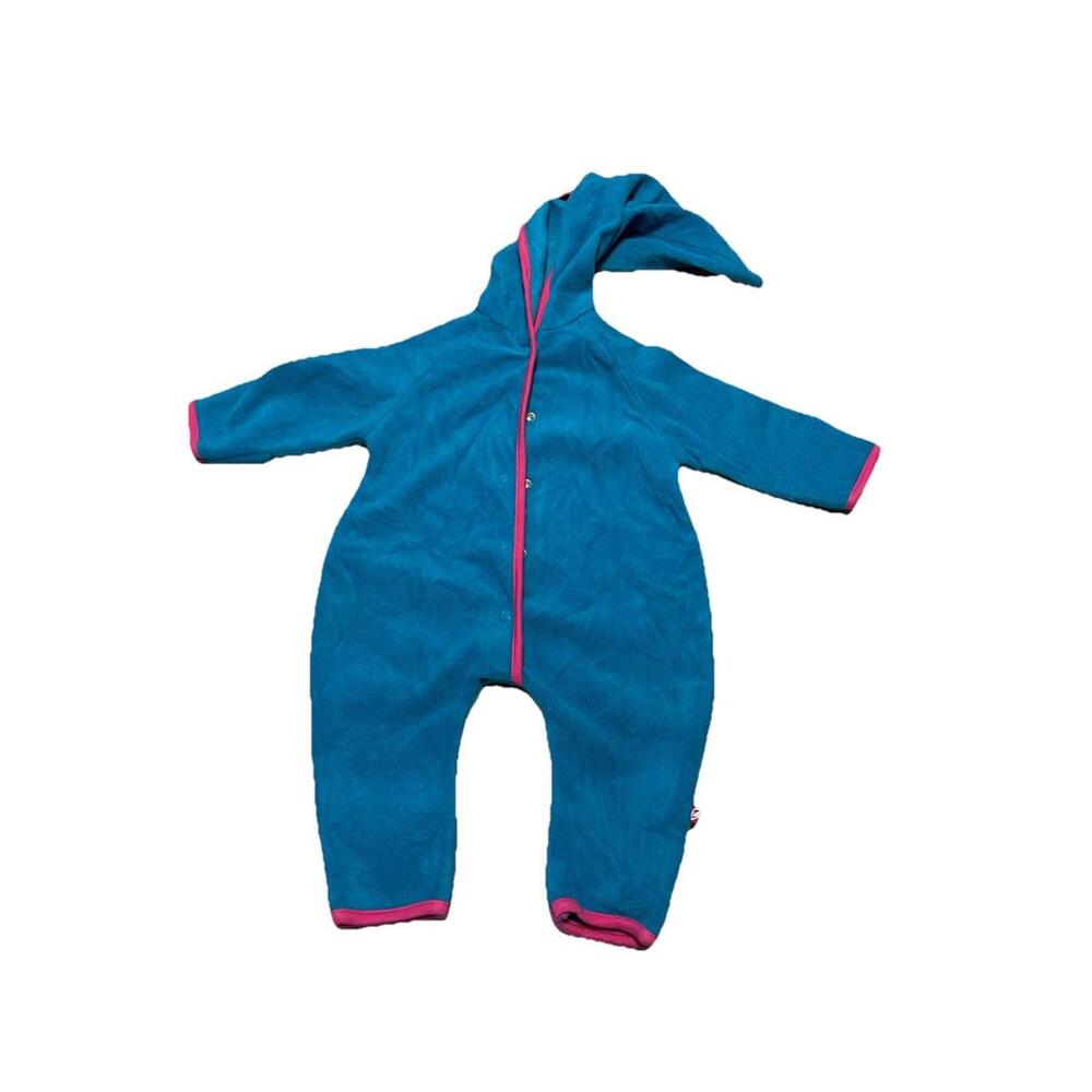Zutano Baby‎ Cozie Elf Suit 12 Month Pink/Blue H91
